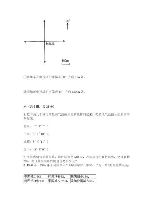 黑龙江【小升初】2023年小升初数学试卷及答案【必刷】.docx