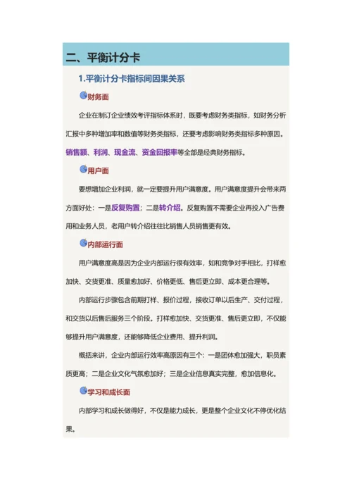 常见的绩效综合考核指标综合体系.docx