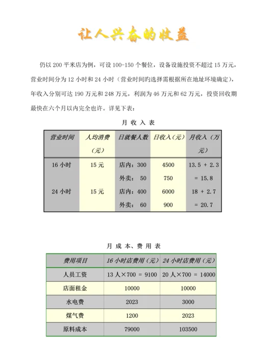餐饮连锁店加盟招商手册.docx