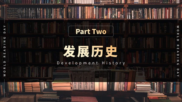 世界读书日知识科普PPT模板
