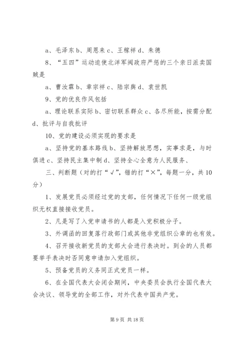 我院召开第十九期党员发展对象学习讨论会.docx