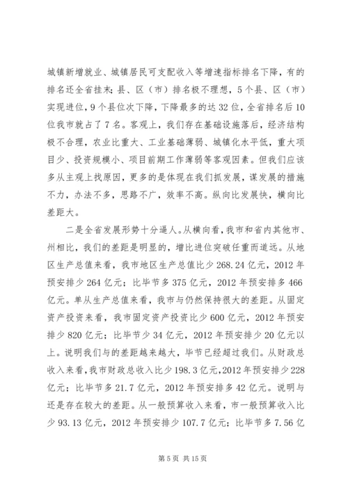 发展革新会上副市长发言.docx