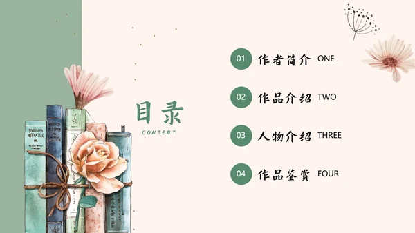《悲惨世界》读书分享名著导读PPT模板