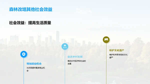 森林改培：挽救绿肺