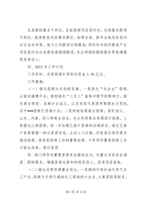 招商引资工作计划 (11).docx