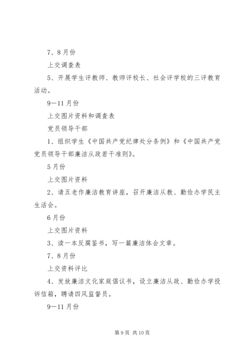 阳开小学“廉洁文化进校园”活动实施方案.docx