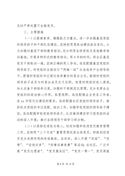 社区年度组织建设工作计划.docx