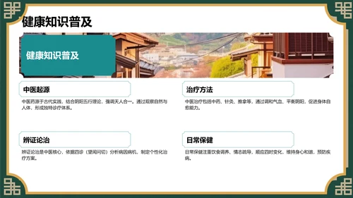 中医药基础知识介绍PPT模板