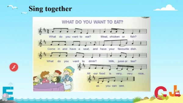 Module 1 Unit 1 What do you want to eat_
