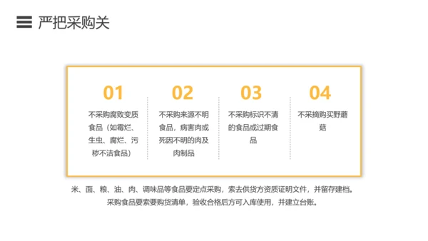 如何预防食品安全事故绿色蔬菜PPT模板