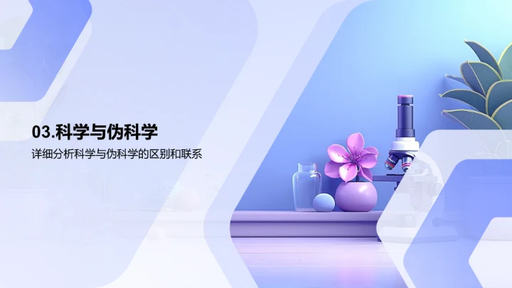 科学概念与方法PPT模板