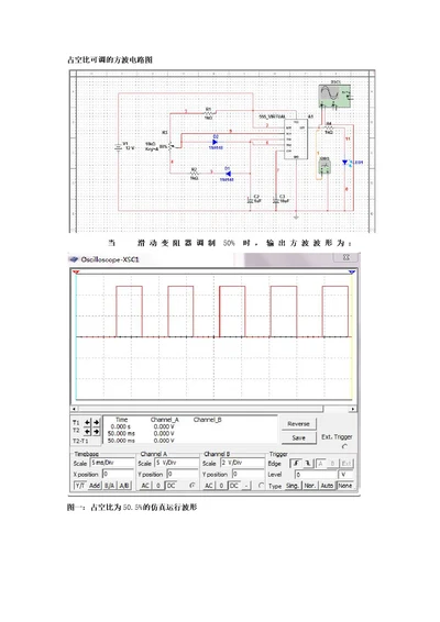 占空比可调的方波电路图