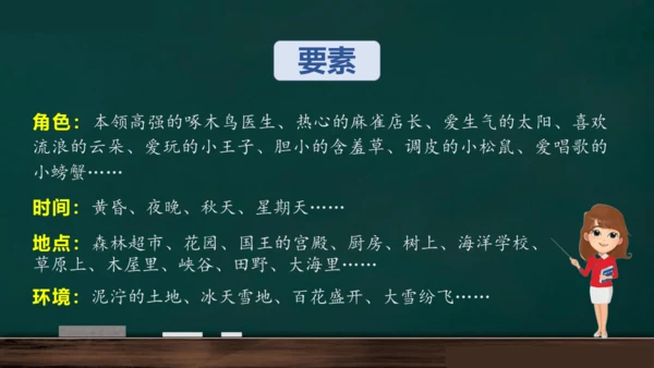 统编版语文三年级上册 第三单元习作： 我来编童话课件
