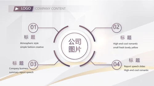 大气创意项目可行性报告动态PPT