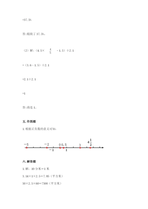 小升初六年级期末测试卷（名师系列）.docx