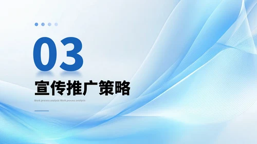 蓝色商务风活动宣传营销策划PPT模板