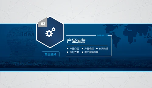 创业融资计划书项目展示商业计划书通用PPT模板