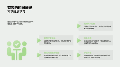 初三学习行为指导PPT模板