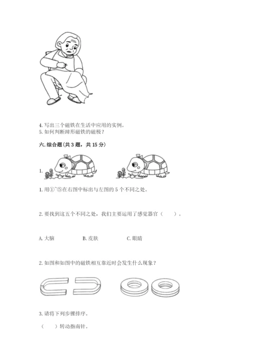 教科版二年级下册科学期末测试卷带答案（满分必刷）.docx