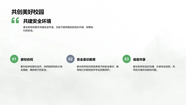 校园安全家长培训