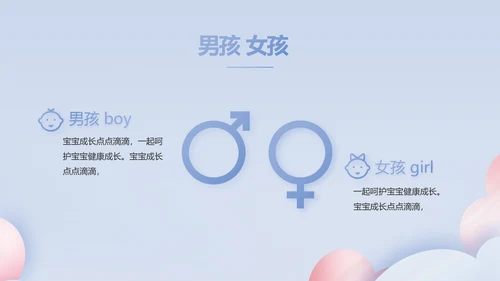 蓝色创意科学家庭育儿母婴动态PPT