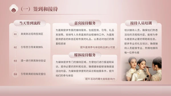 玫瑰金质感风美妆新品发布会策划