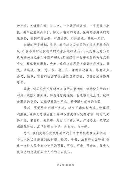 党的纪律作风心得体会.docx