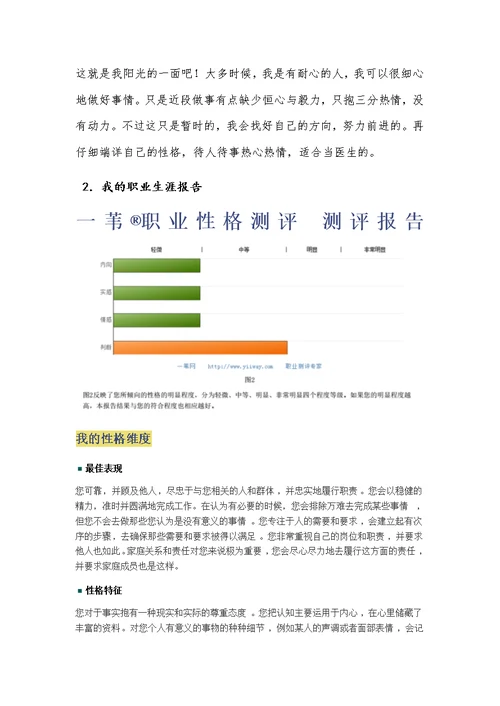 临床医学专业大学生职业生涯规划书