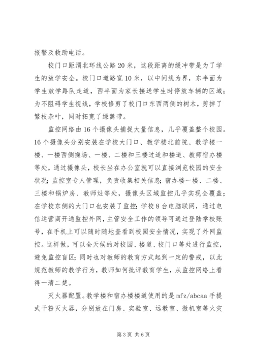 小学安全管理工作督查报告.docx