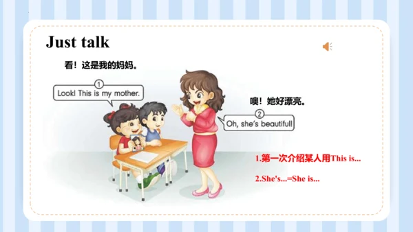 Unit 1This is my new friend Lesson 5-Lesson 6 课件(共