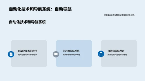 智能化客轮运输新纪元