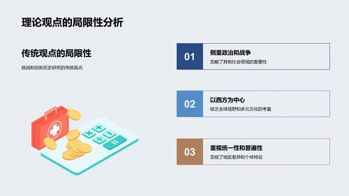 历史研究新观点PPT模板