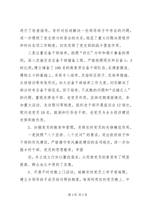 洛吉乡党建工作情况汇报材料 (4).docx