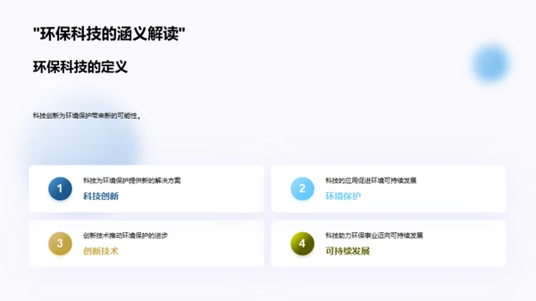 环保科技 新生活