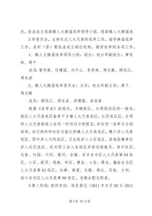 关于做好人大换届选举工作的意见.docx