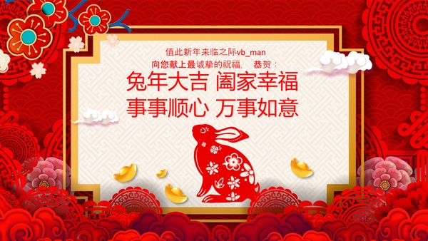 2023开门红年会春节联欢晚会喜庆PPT