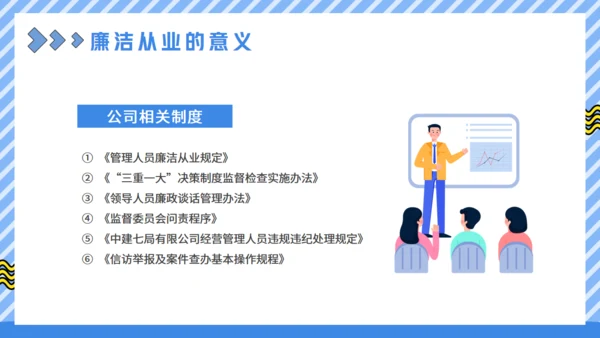 廉洁从业教育培训讲师通用PPT模板