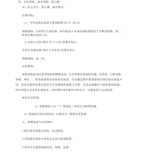 专业篮球训练计划.docx