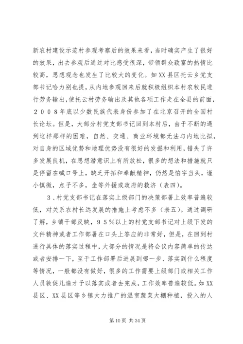 村党组织书记作用发挥情况.docx