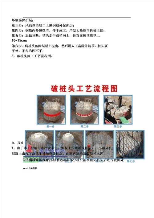 长螺旋钻孔灌注桩施工的方案