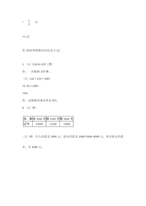 洛阳市小学数学小升初试卷精品（全国通用）.docx