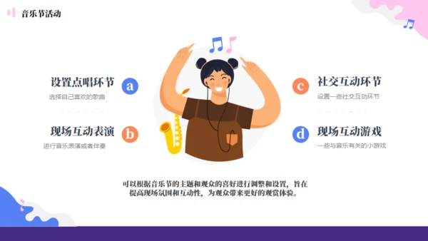 校园音乐节活动策划方案通用PPT模板
