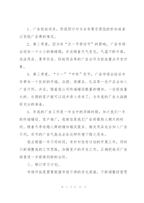 销售新项目个人工作计划6篇.docx