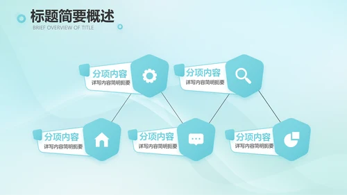 蓝色简约医院医疗工作汇报总结PPT