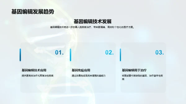 基因编辑：疾病治疗新纪元