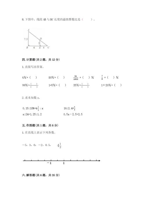 小升初六年级期末试卷及参考答案.docx