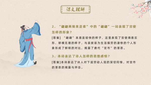 黄色简约古风卖炭翁初中语文课堂课件教学PPT语文课件