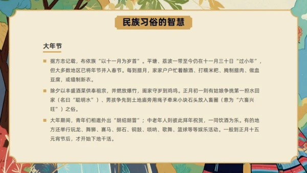 走进布依族文化介绍通用PPT模板