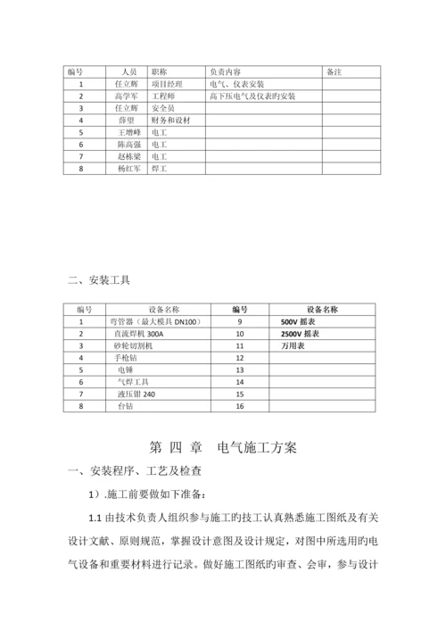 电气自动化综合施工组织设计专题方案.docx