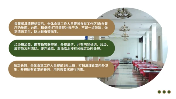 学校食堂食品安全卫生通用PPT模板